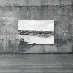 Stephen Farnan Studio Places BANGOR HARBOUR - Town County Down By Stephen Farnan