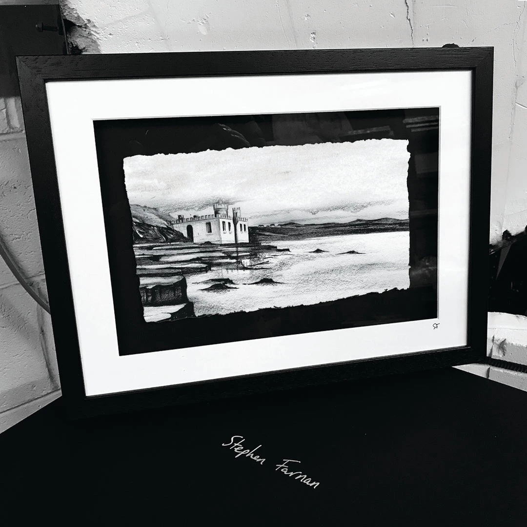 Stephen Farnan Studio Places BATH HOUSE, ENNISCRONE - Old Cliff Baths Diamond Coast County Sligo Stephen Farnan