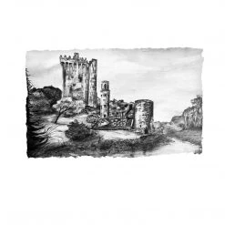 Stephen Farnan Studio Places BLARNEY CASTLE - Medieval Stone Stronghold County Cork By Stephen Farnan
