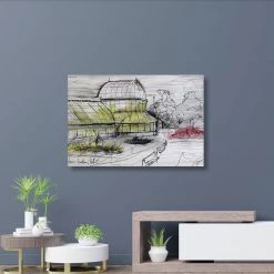 Stephen Farnan Studio BOTANIC GARDENS, BELFAST - Ulster Museum Lanyon County Antrim By Stephen Farnan