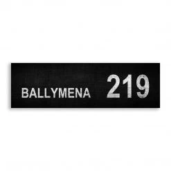 Belfast Canvas Co. BALLYMENA 219 Canvas Bus Signs