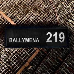 Belfast Canvas Co. BALLYMENA 219 Canvas Bus Signs