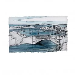 Stephen Farnan Studio Places DEVONSHIRE BRIDGE, DUNGARVAN - River Colligan County Waterford By Stephen Farnan