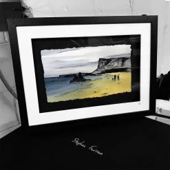 Stephen Farnan Studio BALLYCASTLE - Beach Seaside Town County Antrim By Stephen Farnan