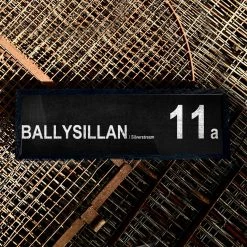 Belfast Canvas Co. Canvas Bus Signs BALLYSILLAN / Silverstream 11a