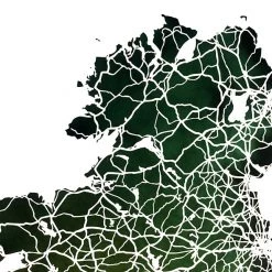 BB Papercuts IRELAND - Papercut Map - Designed Imagined Made In Ireland Places