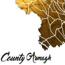 BB Papercuts ARMAGH - Papercut Map - Designed Imagined Made In Ireland Places