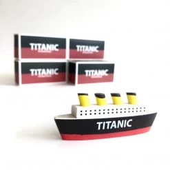 Cowfield Design Belfast Gifts TITANIC - Really Cute Model Of The Famous HMS Titanic - Built In Belfast
