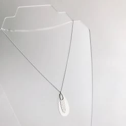 Berina Kelly All Jewellery Layered Oblong Leaf Pendant - Shore Collection, Made In Ireland