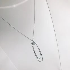Berina Kelly Line Pendant - Sterling Silver Line Collection, Made In Ireland All Jewellery