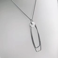 Berina Kelly Line Pendant - Sterling Silver Line Collection, Made In Ireland All Jewellery