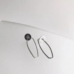 Berina Kelly All Jewellery Line Earrings Sterling Silver - Line Collection, Made In Ireland