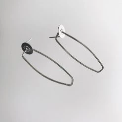 Berina Kelly All Jewellery Line Earrings Sterling Silver - Line Collection, Made In Ireland
