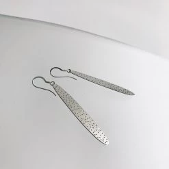 Berina Kelly Leaf Drop Earrings Sterling Silver Large - Shore Collection, Made In Ireland All Jewellery