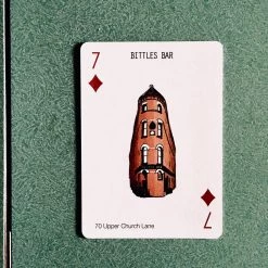 Cowfield Design Irish Pub Prints BITTLES BAR - Belfast Pub Print - Made In Ireland