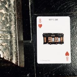 Cowfield Design Irish Pub Prints KATY'S BAR - Belfast Pub Print - Made In Ireland