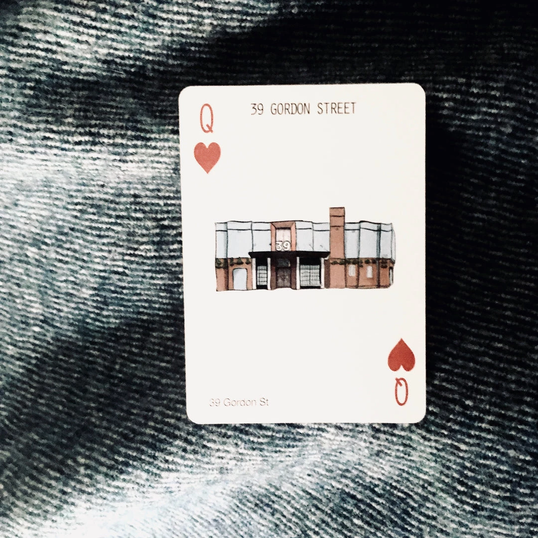 Cowfield Design Irish Pub Prints 39 GORDON STREET - Belfast Pub Print - Made In Ireland