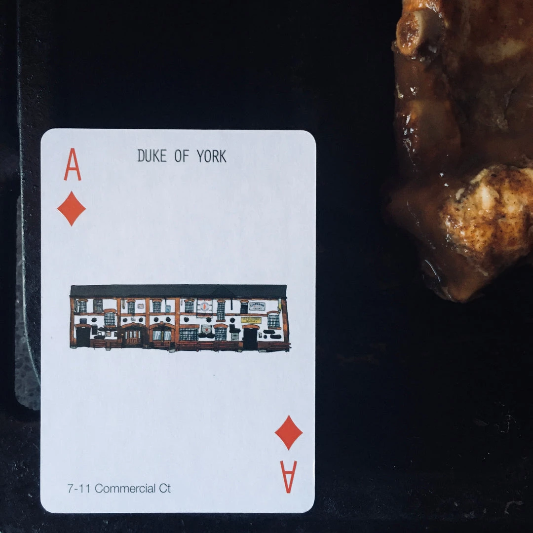 Cowfield Design Irish Pub Prints DUKE OF YORK - Belfast Pub Print - Made In Ireland