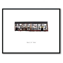 Cowfield Design Irish Pub Prints DUKE OF YORK - Belfast Pub Print - Made In Ireland