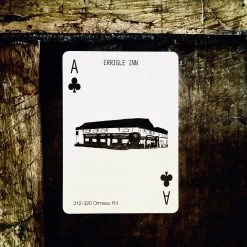 Cowfield Design Irish Pub Prints ERRIGLE INN - Belfast Pub Print - Made In Ireland