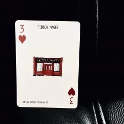 Cowfield Design Irish Pub Prints FIBBER MAGEE - Belfast Pub Print - Made In Ireland