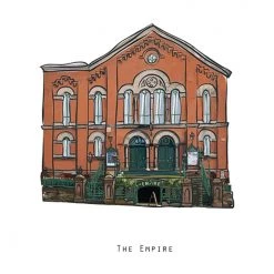 Cowfield Design The EMPIRE - Belfast Pub Print - Made In Ireland
