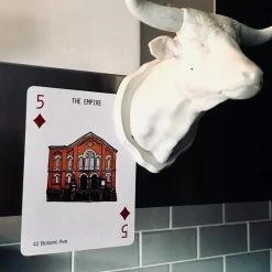 Cowfield Design The EMPIRE - Belfast Pub Print - Made In Ireland