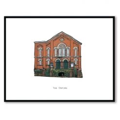 Cowfield Design The EMPIRE - Belfast Pub Print - Made In Ireland