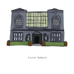 Cowfield Design FILTHY MCNASTY - Belfast Pub Print - Made In Ireland