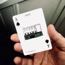 Cowfield Design LAVERYS - Belfast Pub Print - Made In Ireland Irish Pub Prints