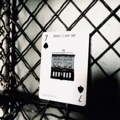 Cowfield Design MURIEL’S CAFE BAR - Belfast Pub Print - Made In Ireland