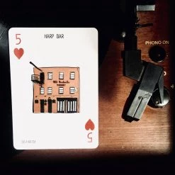 Cowfield Design HARP BAR - Belfast Pub Print - Made In Ireland