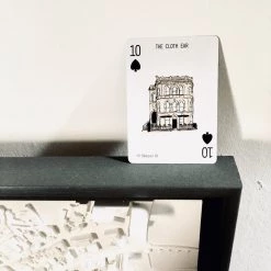 Cowfield Design The CLOTH EAR - Belfast Pub Print - Made In Ireland