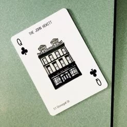 Cowfield Design Irish Pub Prints The JOHN HEWITT - Belfast Pub Print - Made In Ireland