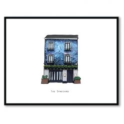 Cowfield Design The SPANIARD - Belfast Pub Print - Made In Ireland Irish Pub Prints