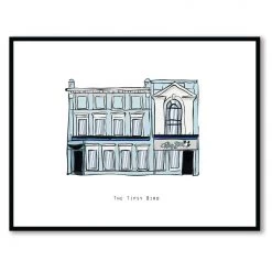 Cowfield Design The TIPSY BIRD - Belfast Pub Print - Made In Ireland