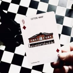 Cowfield Design Irish Pub Prints CUTTERS WARF - Belfast Pub Print - Made In Ireland