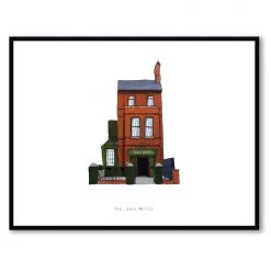 Cowfield Design Irish Pub Prints The JEGGY NETTLE - Belfast Pub Print - Made In Ireland