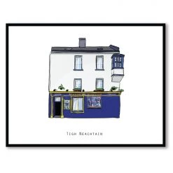 Cowfield Design Irish Pub Prints TIGH NEACTAIN - Galway Pub Print - Made In Ireland