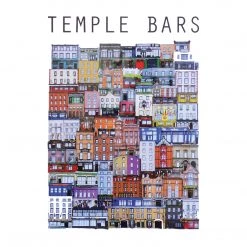Cowfield Design TEMPLE BARS Of Dublin - Pub Print - Made In Ireland Irish Pub Prints