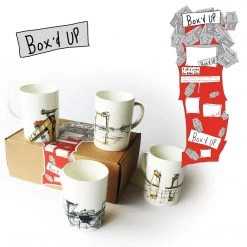 We Have It Wrapped UP All Mugs Belfast's Harland & Wolff - Bone China Mugs (Set Of Four)