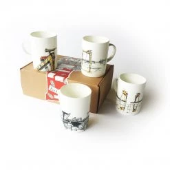 We Have It Wrapped UP All Mugs Belfast's Harland & Wolff - Bone China Mugs (Set Of Four)