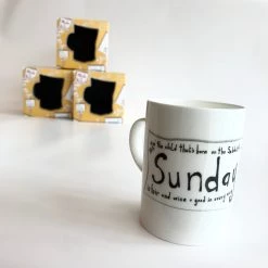 We Have It Wrapped UP SUNDAYS CHILD - Bone China Mug Made In Belfast