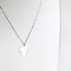 A Box For My Treasure CONSTELLATION DISC PENDANT Necklace Silver