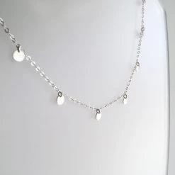 A Box For My Treasure COIN Necklace Silver All Jewellery