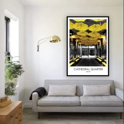 DC Photography THE CATHEDRAL QUARTER Belfast - Contemporary Photography Print From Northern Ireland