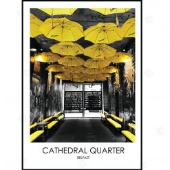 DC Photography THE CATHEDRAL QUARTER Belfast - Contemporary Photography Print From Northern Ireland