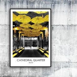 DC Photography THE CATHEDRAL QUARTER Belfast - Contemporary Photography Print From Northern Ireland