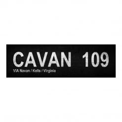 Belfast Canvas Co. Canvas Bus Signs CAVAN 109 Via Navan / Kells / Virginia