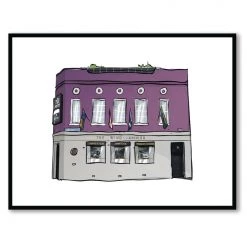 Cowfield Design Irish Pub Prints The WIND JAMMER - Dublin Pub Print - Made In Ireland